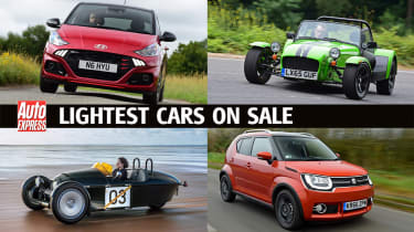 Lightest cars on sale Auto Express